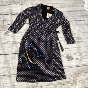 578. Anne Klein Polka Dot Dress NWT Size L